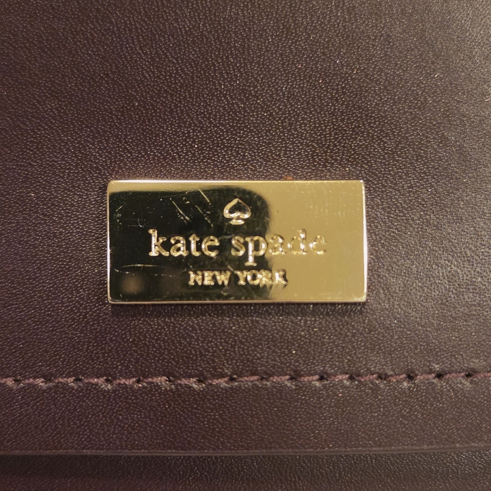 Kate Spade Purple Leather Wallet